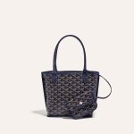 Goyard Anjou Mini Bag Navy Blue - Image 2